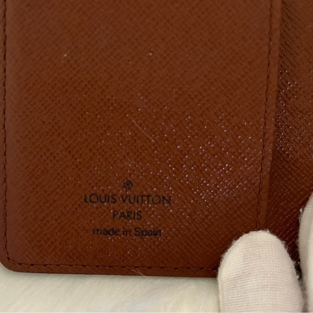 Vintage Louis Vuitton Agenda Passport Holder Monogram PM NWOT 2003